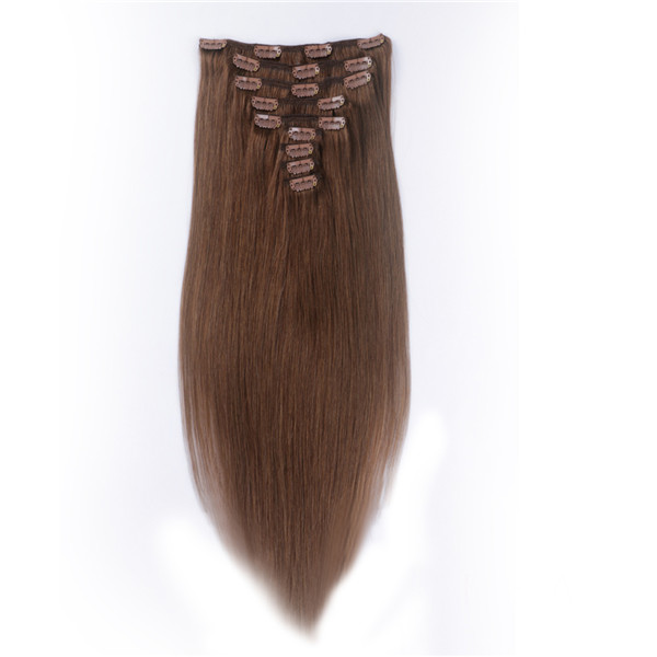 High density remy hair clip in extensions XS039